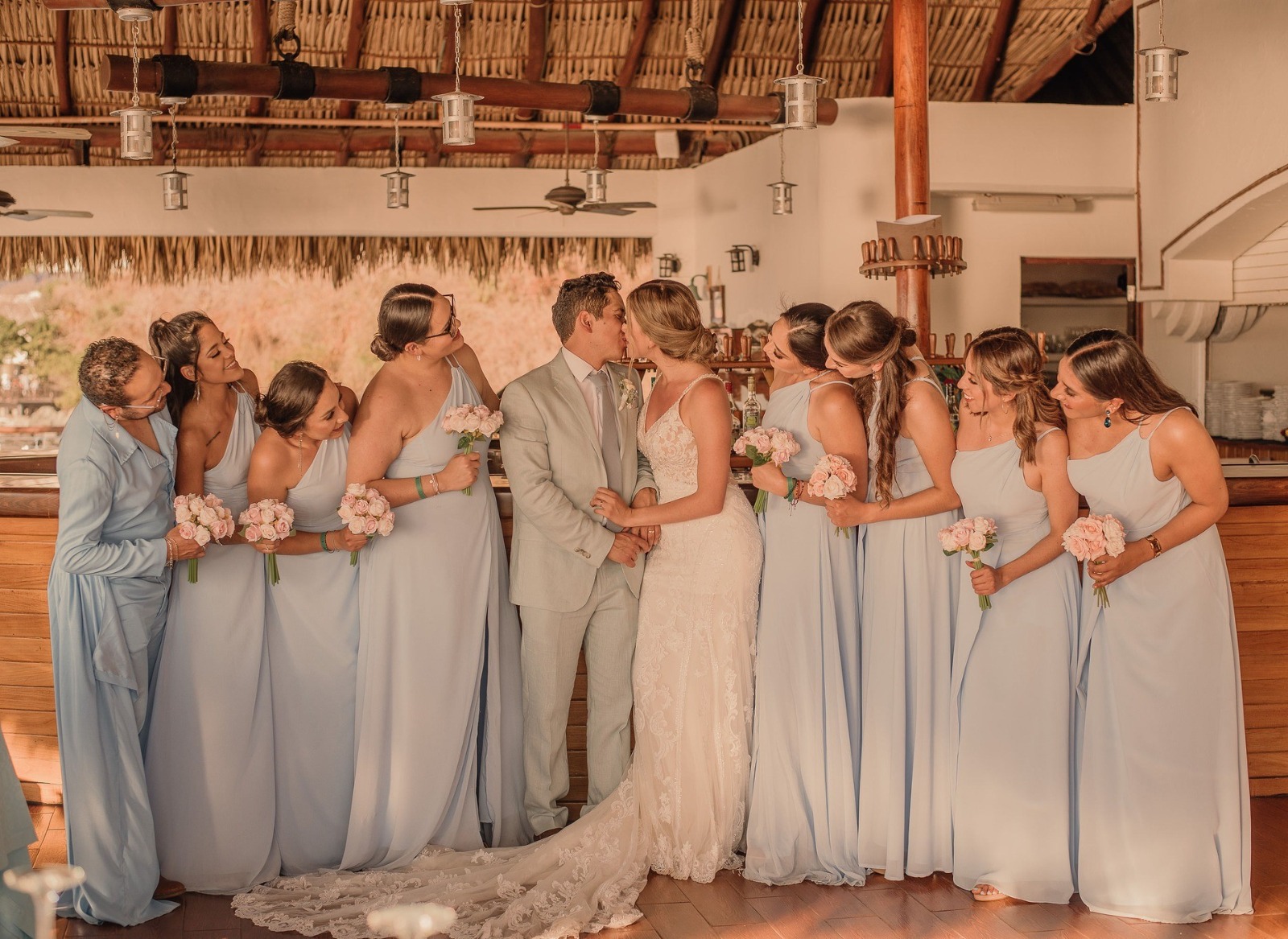 Decoración de boda en destino